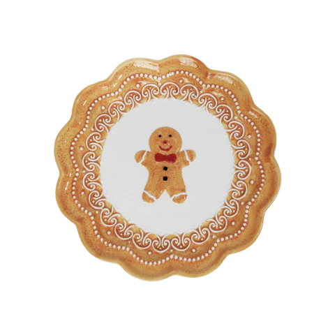 Prato Raso Alegria Gingerbread 28,5cm