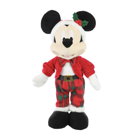 Pelúcia Mickey Mouse Natal Clássico 45cm