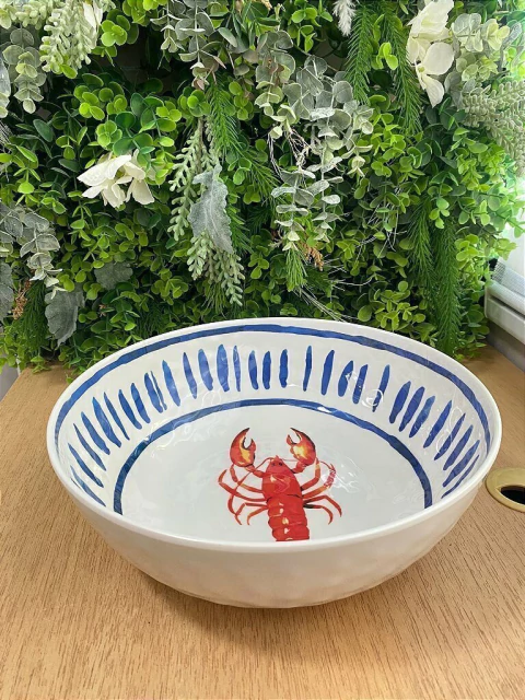 Tigela Grande Toque do Mar Melamina 3L - comprar online