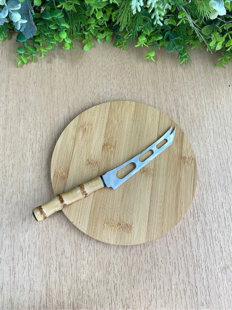 Faca Para Queijo Nature Bambu