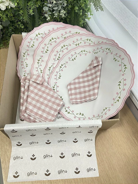 Kit Mesa Camila - 4 Lugares