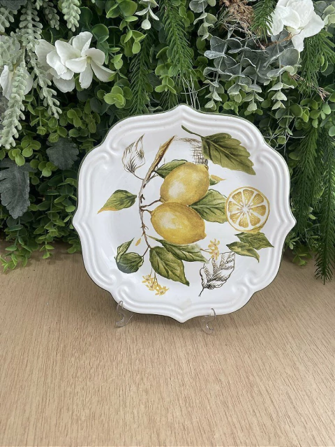 Prato Sobremesa Limão Sicília Luxo