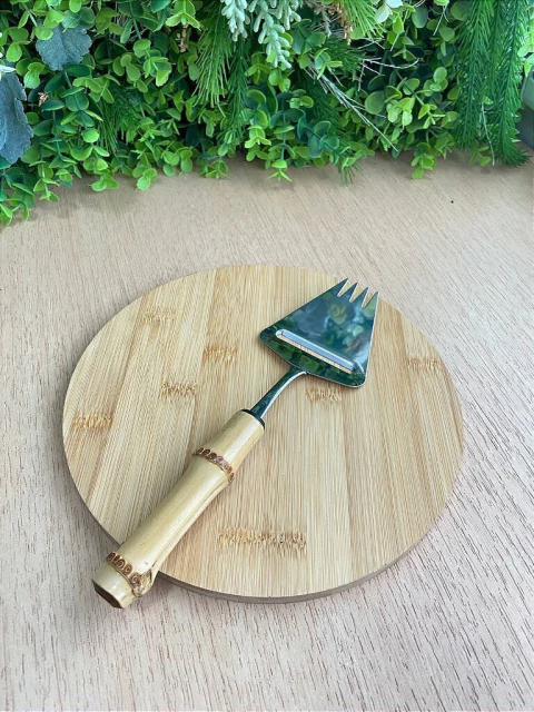Plaina Para Queijo Nature Bambu