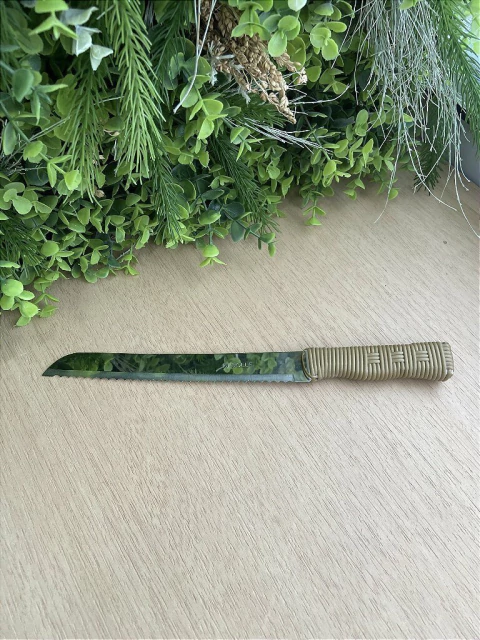 Faca para Pão Balli Caramelo