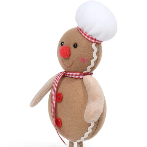 Boneco de Gengibre Decorativo 21cm - comprar online