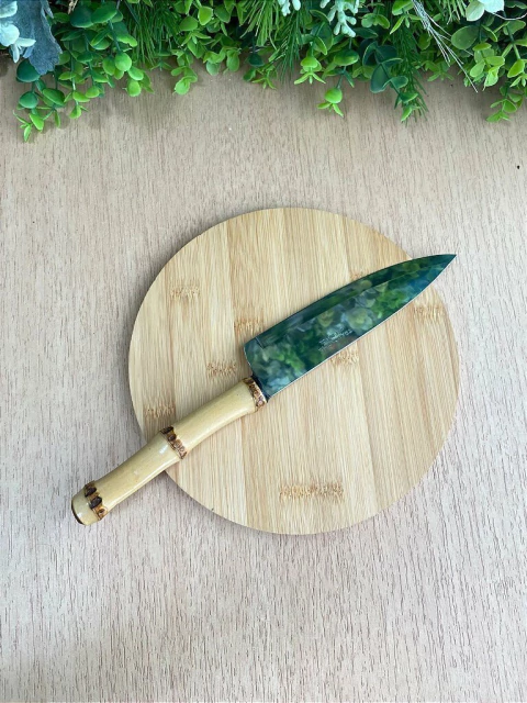Faca Trinchante Nature Bambu