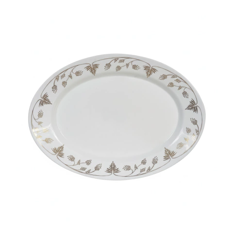 Travessa "Boas Vibrações" 25,5X35cm