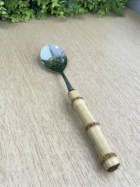 Colher Para Servir Nature Bambu