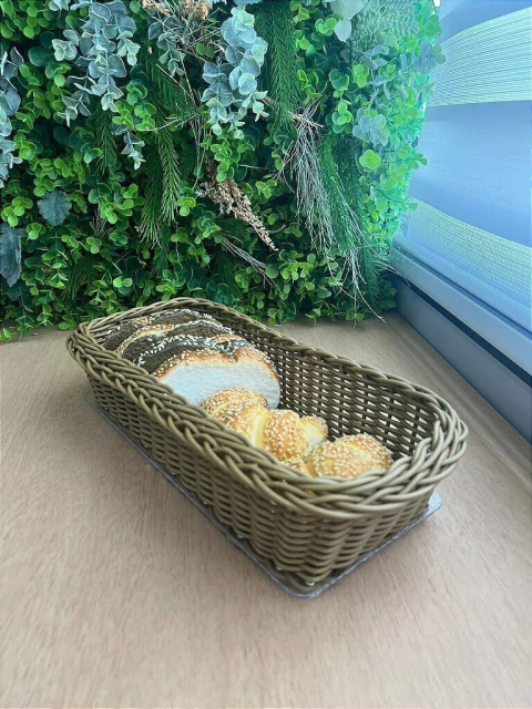 Cesta Retangular Balli Caramelo - comprar online