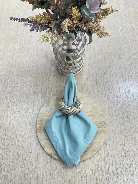 Guardanapo Liso Verde Mineral