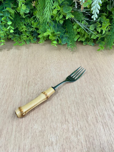 Garfo de Sobremesa Nature Bambu