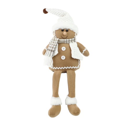 Biscoito de Gengibre com Touca e Cachecol 37cm