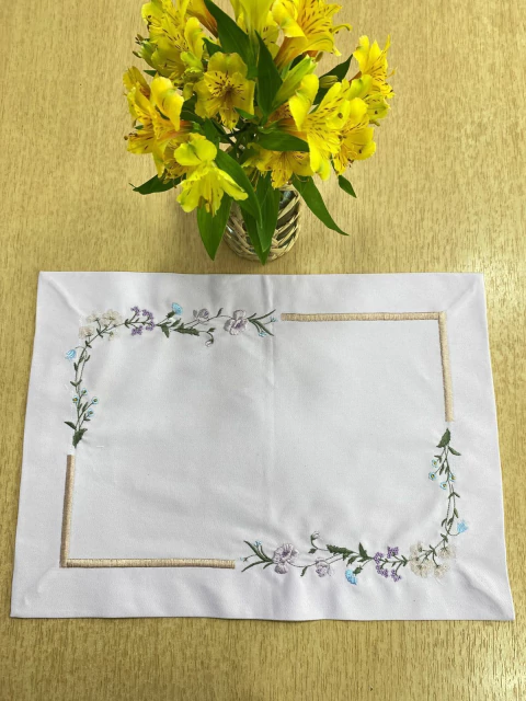 Lugar Americano Ramo de Campo Retangular - comprar online