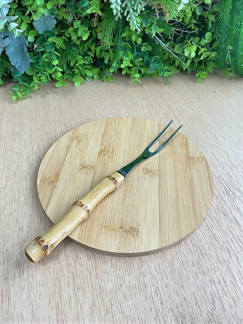 Garfo Trinchante Nature Bambu