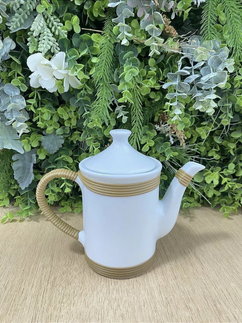 Bule Reto com Tampa Balli Caramelo