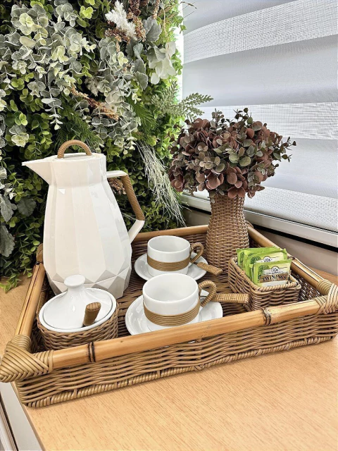 Bandeja Bambu Balli Caramelo - comprar online