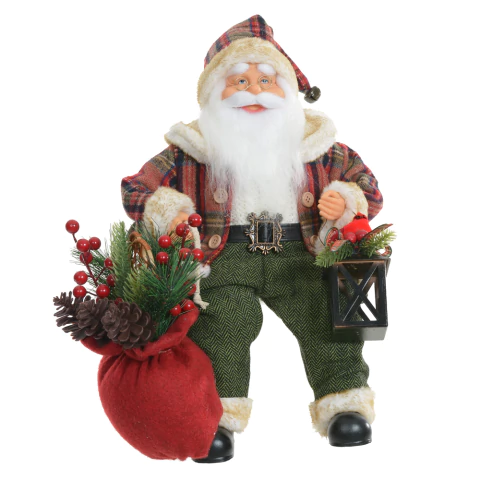 Papai Noel Aventureiro 45cm