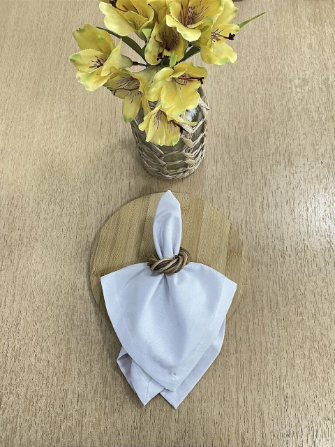 Guardanapo Branco Liso