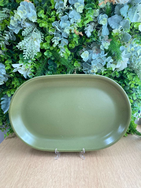Travessa Verde Oliva 34cm