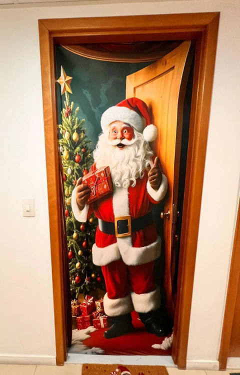 Capa de Porta "A Chegada de Noel" 90X210