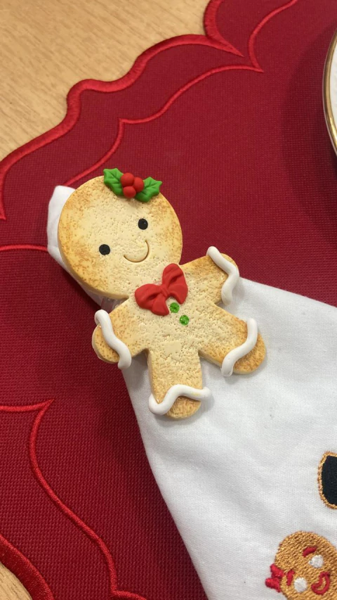 Porta Guardanapo Gingerbread