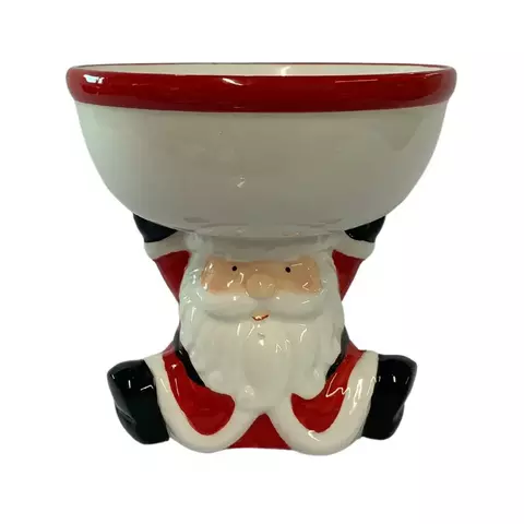 Bowl Festivo Papai Noel 15X15X15,5cm