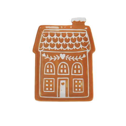 Petisqueira Natal Casa Doce Gingerbread 19cm