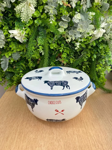 Terrina com Tampa Caminho do Churrasco