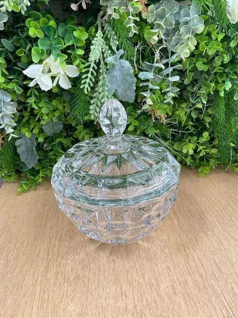 Potiche Cristal Glamour 17,5x19,5cm