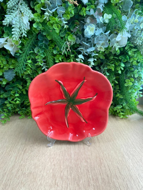 Prato de Sobremesa Tomate