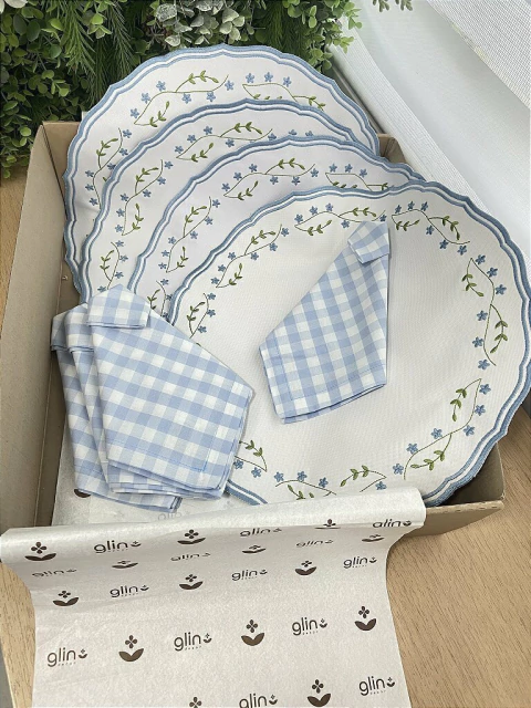 Kit Mesa Bianca - 4 Lugares