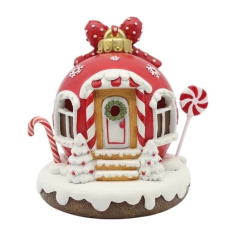 Casinha Candy Land C/Led 14cm 3AAA