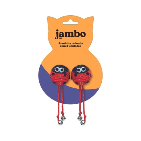 Joaninha Redonda Com 2 Unid