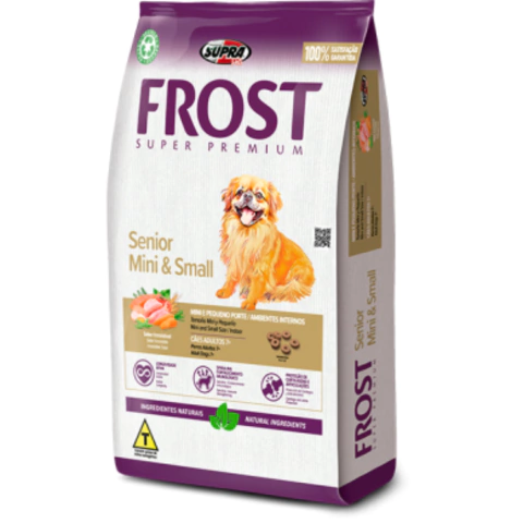 Ração Seca Frost Super Premium para Cães Adultos Senior Pequeno e Mini 15kg
