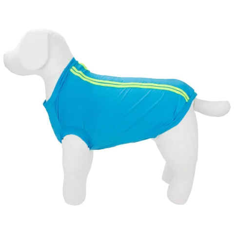 Regata Maxi Sport Bonito pra Cachorro Cor Azul Tamanho M