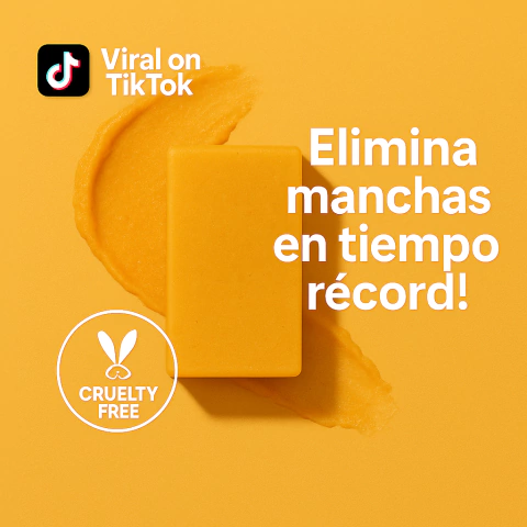 Jabón de cúrcuma B&S™ | Aclara y elimina manchas de manera fácil - comprar online