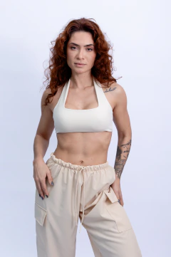 Calça Cargo Bege - comprar online
