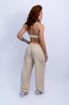 Imagem do Calça Cargo Bege