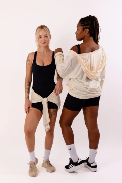 Jaqueta Over TD Areia - comprar online