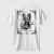 Camiseta Streetwear Rabbit na internet