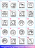 Caja Carton 10 Timbres Flork con tomador y tampón - tienda en línea