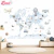 Papel de Parede Mapa-Múndi Azul Infantil Sob Medida por m²