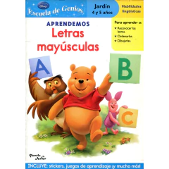Aprendemos Letras Mayúsculas (Winnie The Pooh) - Disney