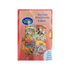 Disney Pixar Mini Busca 4 Libros -