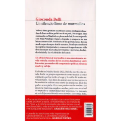 Un Silencio Lleno De Murmullos - Gioconda Belli - comprar online