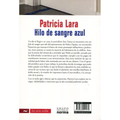 hilo-de-sangre-azul-patricia-lara - comprar online