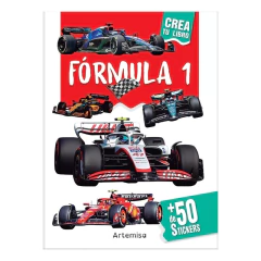 Crea Tu Libro Formula 1 +50 Stickers - Stickers