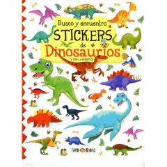 Busco Y Encuentro Stickers De Dinosaurios - Artemisa