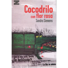 Cocodrilo Con Flor Rosa - Sandra Siemens