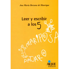 Leer Y Escribir A Los 5 - Manrique A.